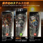 画像4: LED ウインカー T20/7440/W21W アンバー ハイフラ防止 抵抗内蔵 車検対応 シングル球 LEDウインカーバルブ ステルス 静音 冷却ファン搭載 4200LM グレア防止 ノイズ対策済み 純正交換 ポン付け 無極性 12V 日本車用 バイク用 2個入り (4)