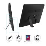 画像5:  WiFiデジタルフォトフレーム  WiFiデジタルフレーム   11インチ 1920x1280 2K タッチスクリーン 自動回転 64GB SDカード USBメモリ 対応 Frameo 操作簡単 ギフト 贈り物 ご両親 誕生日 (5)