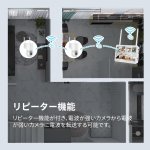 画像7: 防犯カメラ 屋外 ワイヤレス 500万画素 2台セット 室内 wifi 監視カメラ 音声録画 双方向通話 暗視撮影 動体検知 スマホ対応 モニター付き録画機 見守り 介護 (7)