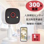 画像1: 300万画素 見守りカメラ 屋外 屋内 家庭用 防犯カメラ ワイヤレス ペットカメラ 夜間カラー撮影 アプリ通知 双方向通話 スマホ対応 JENNOV (1)