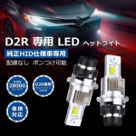 画像6: OPPLIGHT D2R LED ヘッドライト バルブ 爆光 新車検対応 純正HIDをLED化 業界初Rシェード(遮光板)設計付き カットライン光軸があり、グレア光なし D2R LED 交換バルブ ホワイト 6000K 35W 12080LM 12V車用 純正サイズ ポン付 純正バラスト接続 リフレクター式純正HID仕様車用 2個セット(D2R LED) (6)