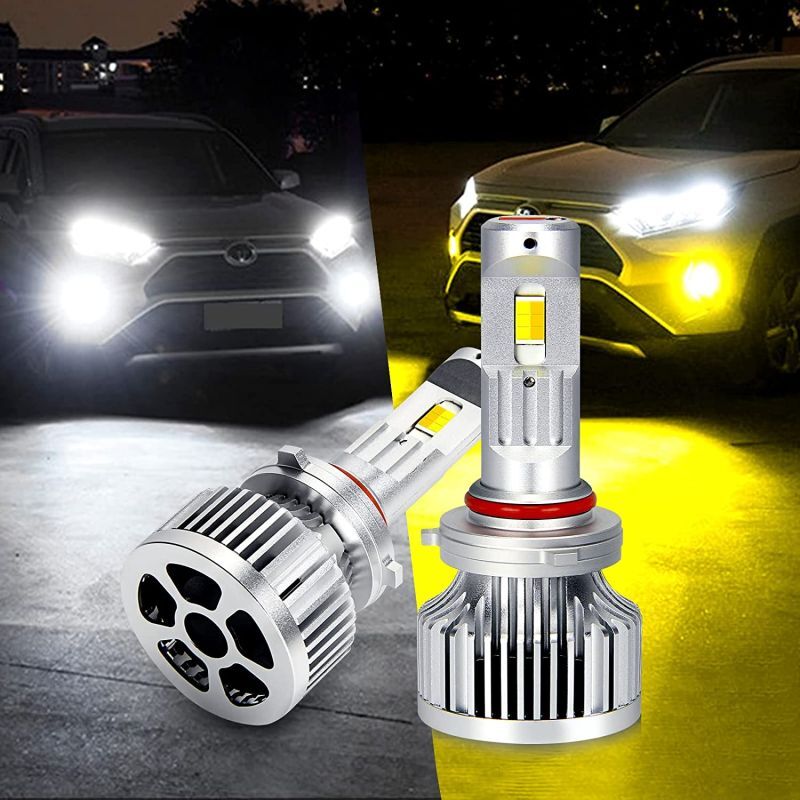 車検対応 超爆光H4 LEDヘッドライト 2個セッ フォグランプ ホワイト